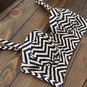 Black & White Bikini Top